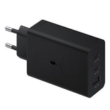Samsung EP-T6530NBEGEU - Trio mains adapter 2 x USB Type-C & 1 x USB-A (65W - Black) Original packaging
