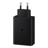 Samsung EP-T6530NBEGEU - Trio mains adapter 2 x USB Type-C & 1 x USB-A (65W - Black) Original packaging