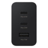 Samsung EP-T6530NBEGEU - Trio mains adapter 2 x USB Type-C & 1 x USB-A (65W - Black) Original packaging