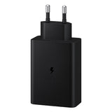 Samsung EP-T6530NBEGEU - Trio mains adapter 2 x USB Type-C & 1 x USB-A (65W - Black) Original packaging