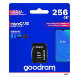 GoodRAM 256 GB memory card (with SD card adapter)