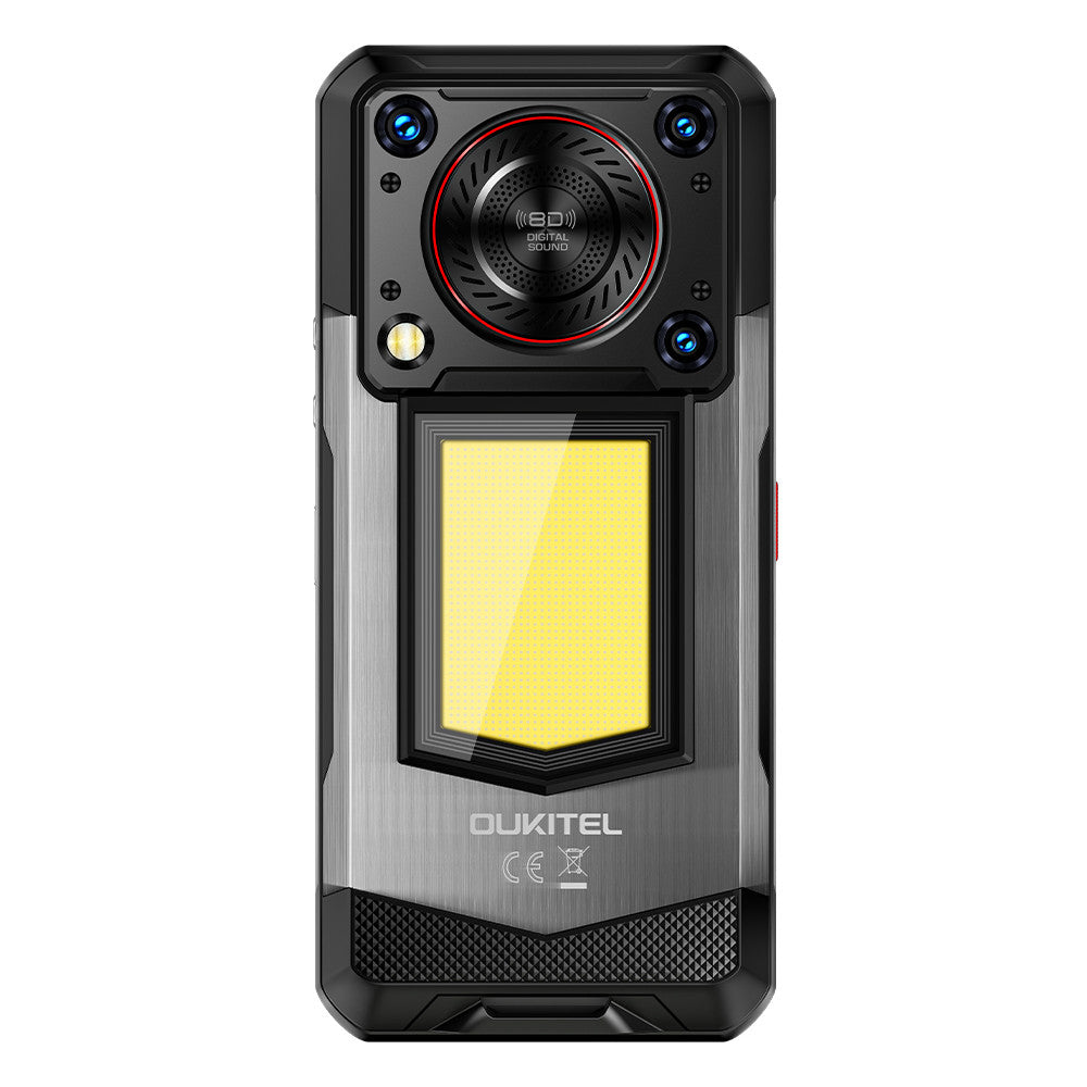 Oukitel WP56 (5G - 6.8" - NFC - 16,000 mAh - 512 GB, 12 GB RAM) Black