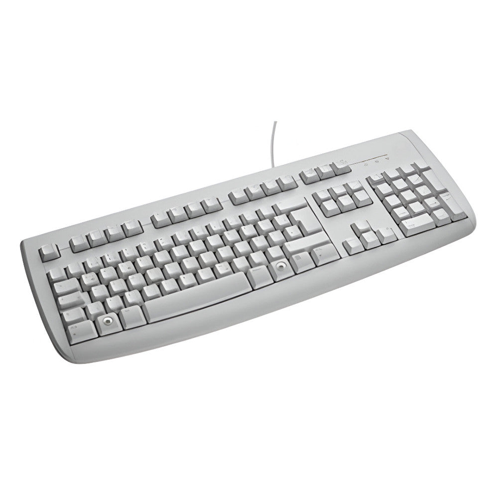 Logitech Deluxe Keyboard (teclado AZERTY) Blanco