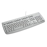 Logitech Deluxe Keyboard (teclado AZERTY) Blanco
