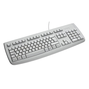 Logitech Deluxe Keyboard (teclado AZERTY) Blanco