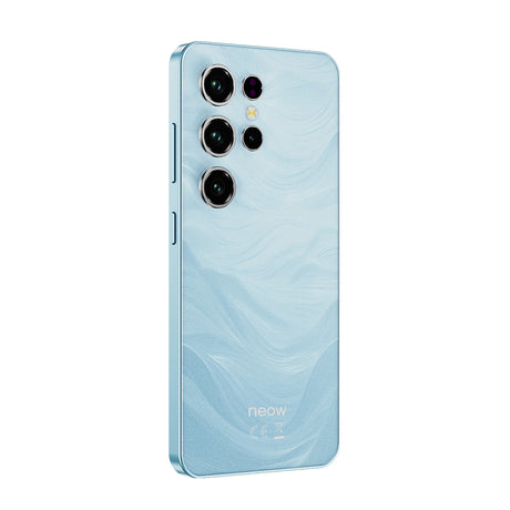 NEOW Safe Plus, Pack OM (Smartphone per adolescenti - 6.6'' - 128 GB, 4 GB RAM) Blu