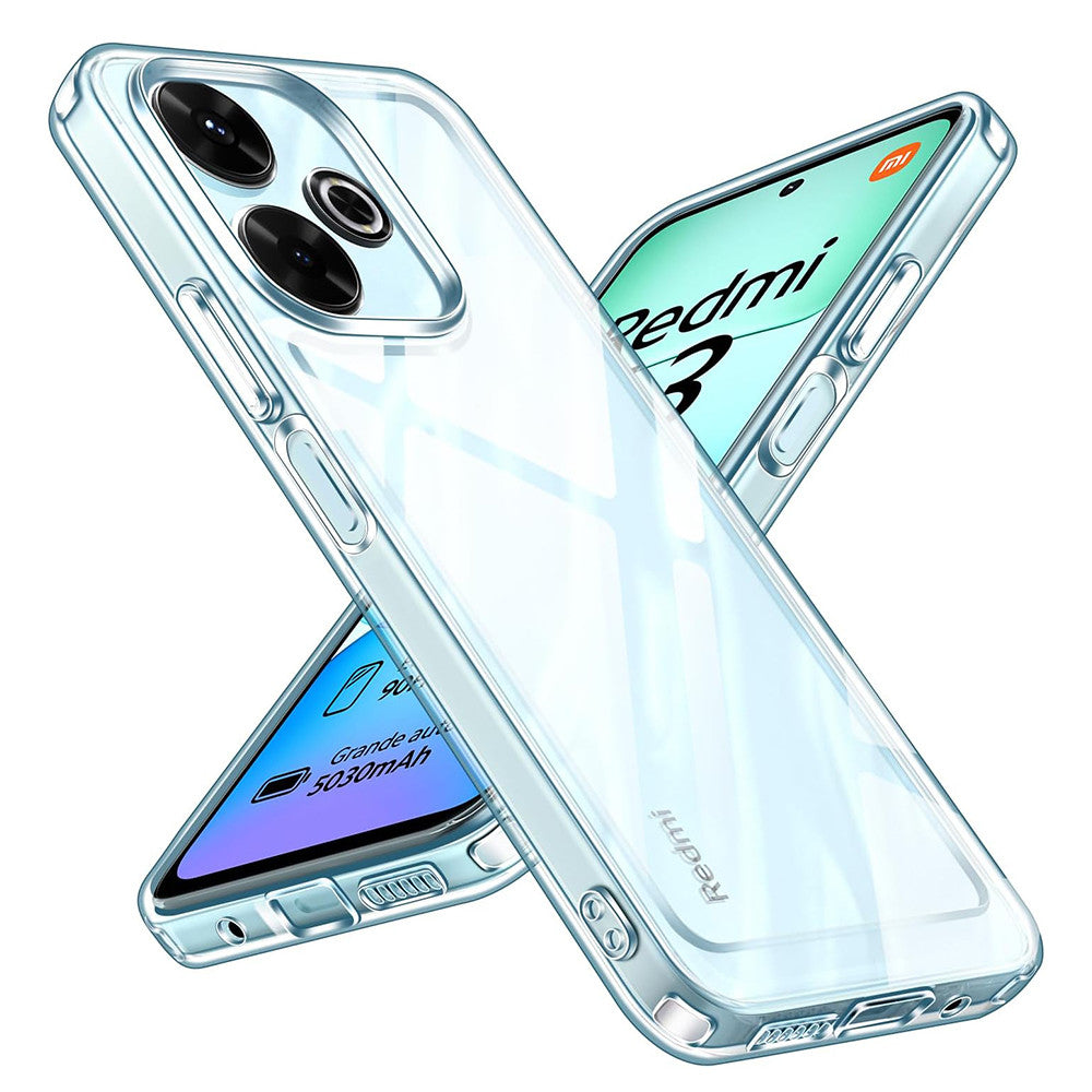 Silicone Case for Xiaomi Redmi 13X (0.5mm, Transparent) - Compatible - Bulk