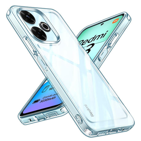 Siliconen hoesje voor Xiaomi Redmi 13X (0.5mm, transparant) - compatibel - bulk