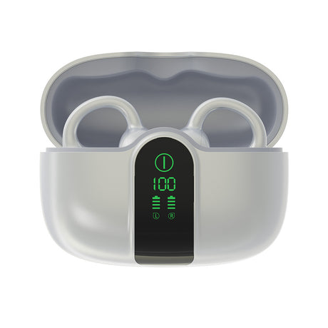 Blackview AirBuds 15 (Bluetooth 6.0 - Display - Geräuschreduzierung) Weiß