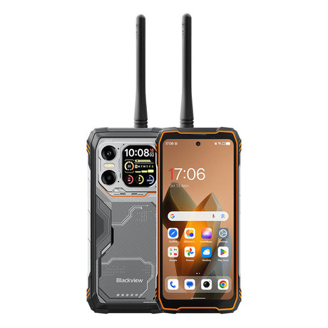 Blackview XPLORE 1 WALKIE TALKIE (5G - NFC - 6.78'' - 256 GB, 12 GB RAM - 20000mAh) Arancione