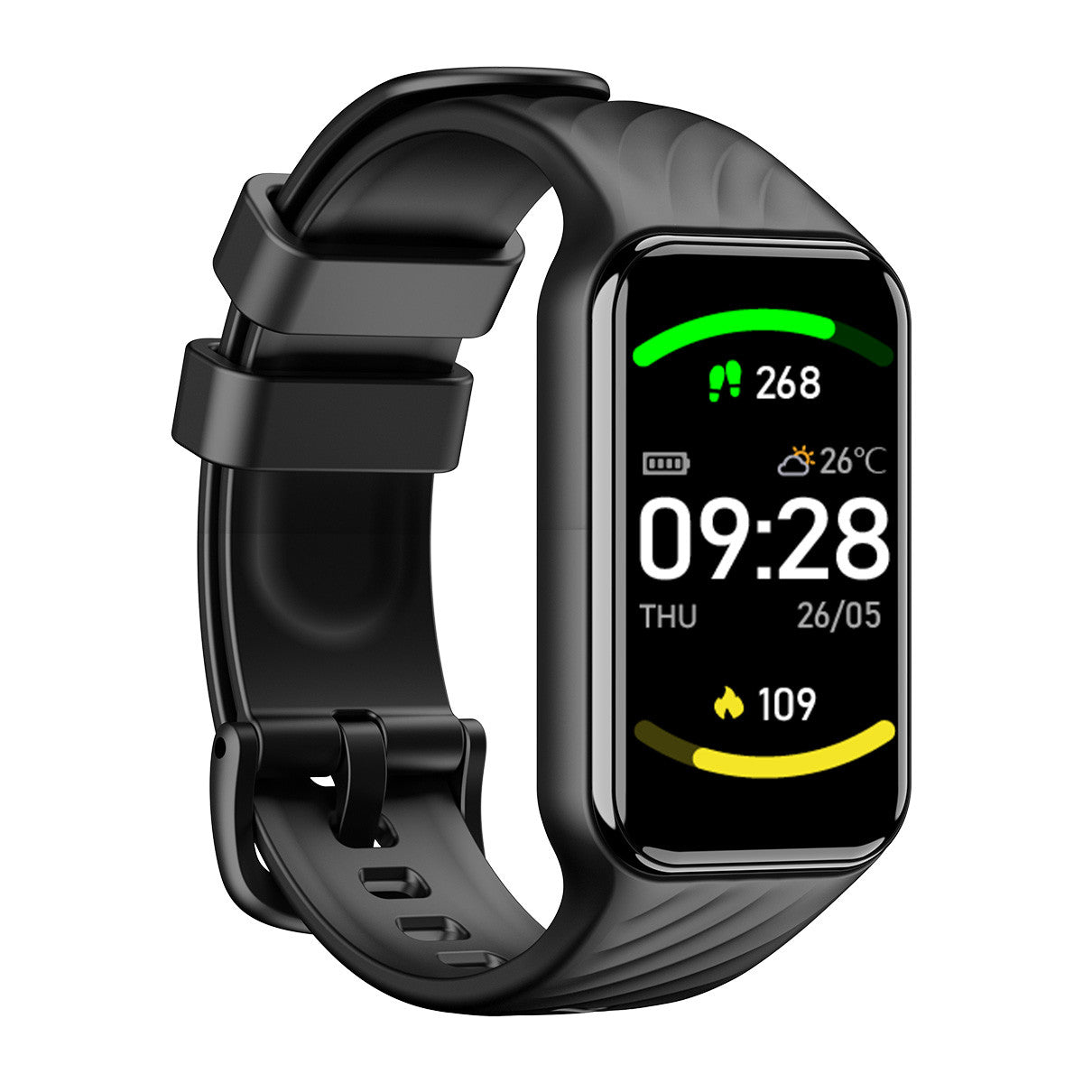 Blackview R10 (Smartwatch - 1.47'' - Water-resistant to 10 metres) Black
