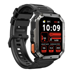 Blackview W70 Pro (Smartwatch - 2,01 Zoll - Bluetooth-Anrufe) Schwarz
