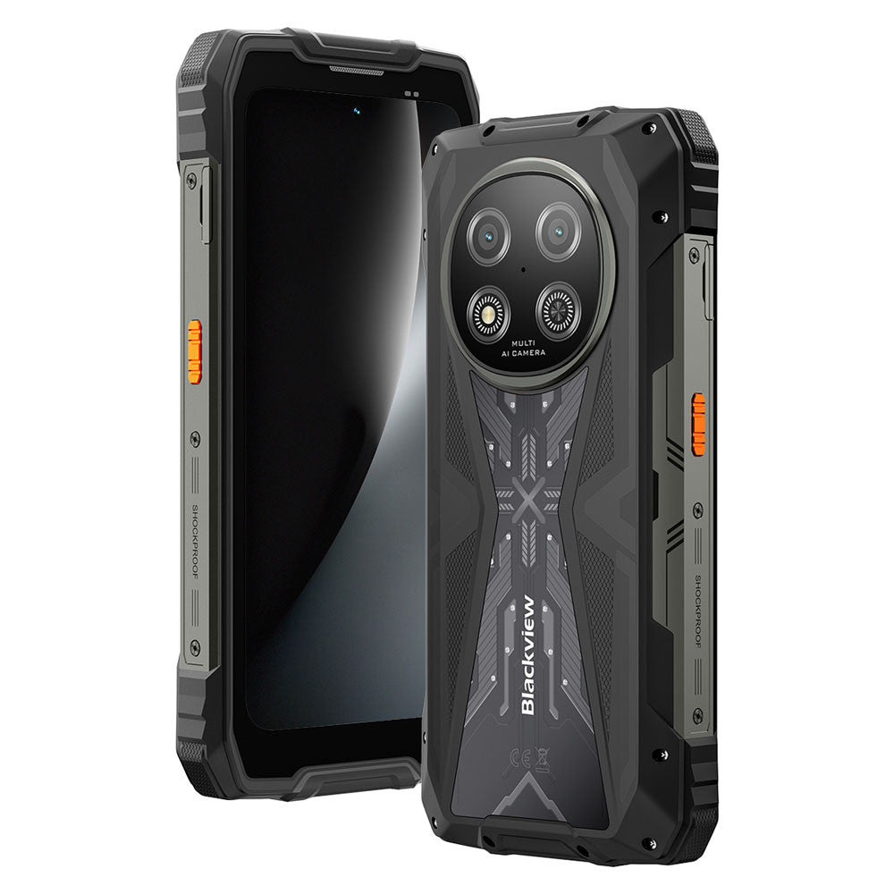 Blackview Rock 2 (NFC - 6.67'' - 12Go, ROM 256Go - 15000mAh) Noir