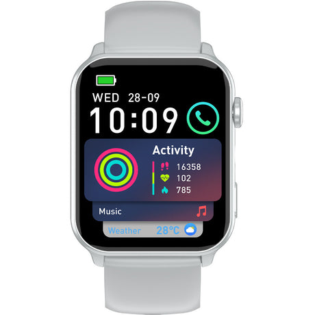 Blackview R30 Max (Smartwatch - 1.91'' - Chiamate Bluetooth) Argento