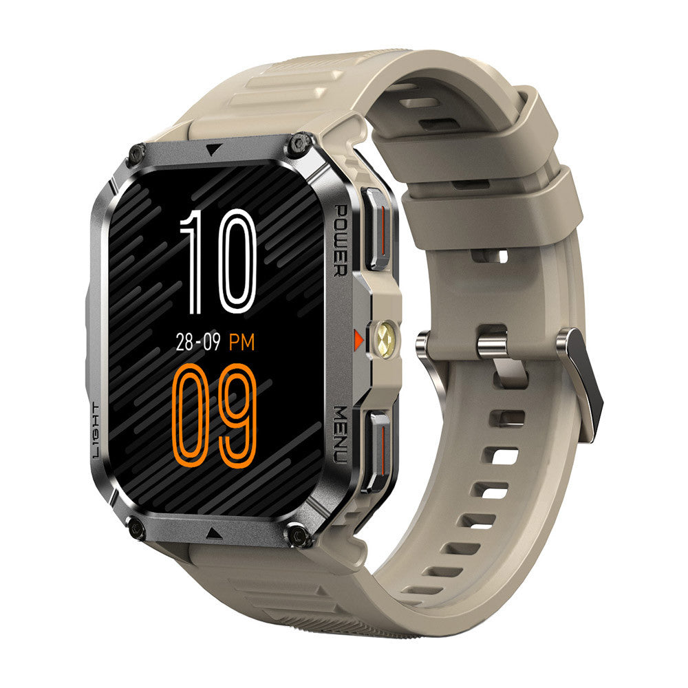 Blackview W70 Pro (smartwatch - 2.01'' - Bluetooth-gesprekken) Khaki