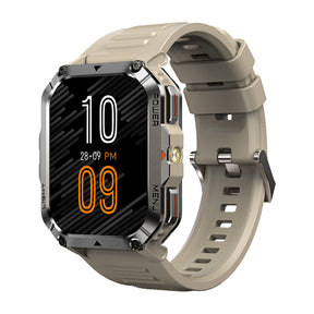 Blackview W70 Pro (smartwatch - 2.01'' - Bluetooth-gesprekken) Khaki
