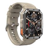 Blackview W70 Pro (smartwatch - 2.01'' - Bluetooth-gesprekken) Khaki