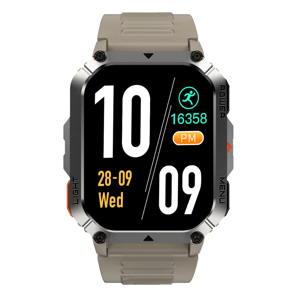 Blackview W70 Pro (smartwatch - 2.01'' - Bluetooth-gesprekken) Khaki