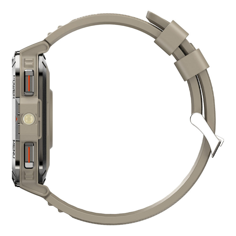 Blackview W70 Pro (smartwatch - 2.01'' - Bluetooth-gesprekken) Khaki