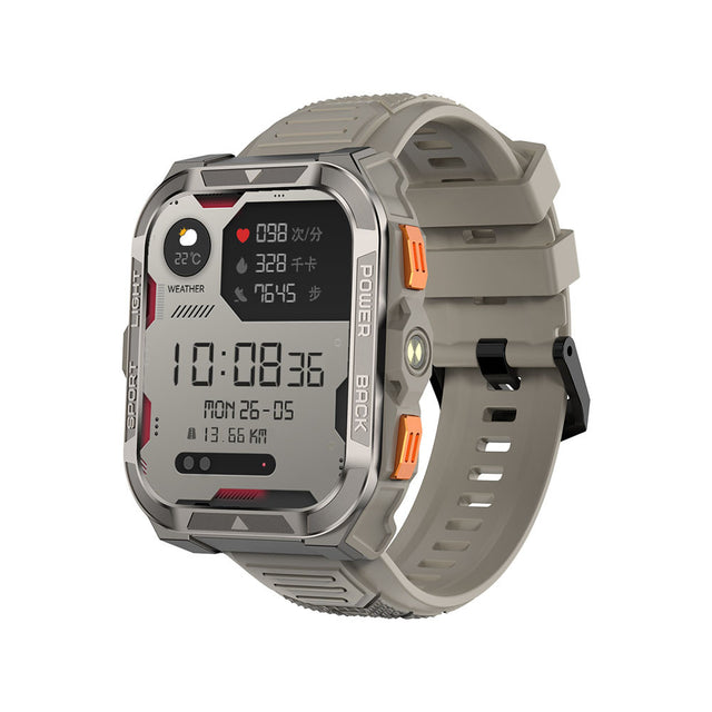 Blackview W80 Pro (Montre connectée - 1.91'' - Position GPS précise) Khki