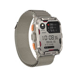 Blackview W80 Pro (Montre connectée - 1.91'' - Position GPS précise) Khki