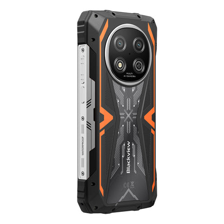 Blackview Rock 2 (NFC - 6.67'' - 256 GB, 12 GB RAM - 15000mAh) Arancione
