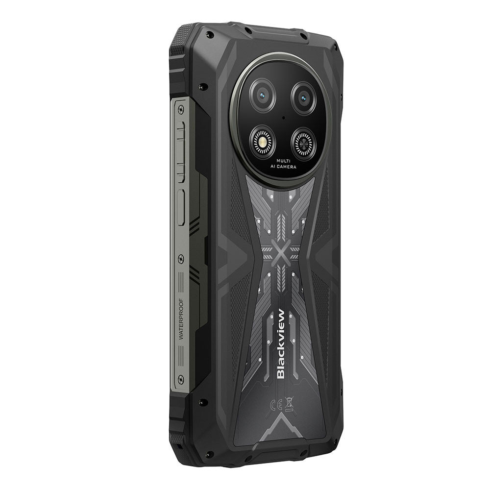 Blackview Rock 2 (NFC - 6.67'' - 12 GB, 256 GB ROM - 15000 mAh) zwart