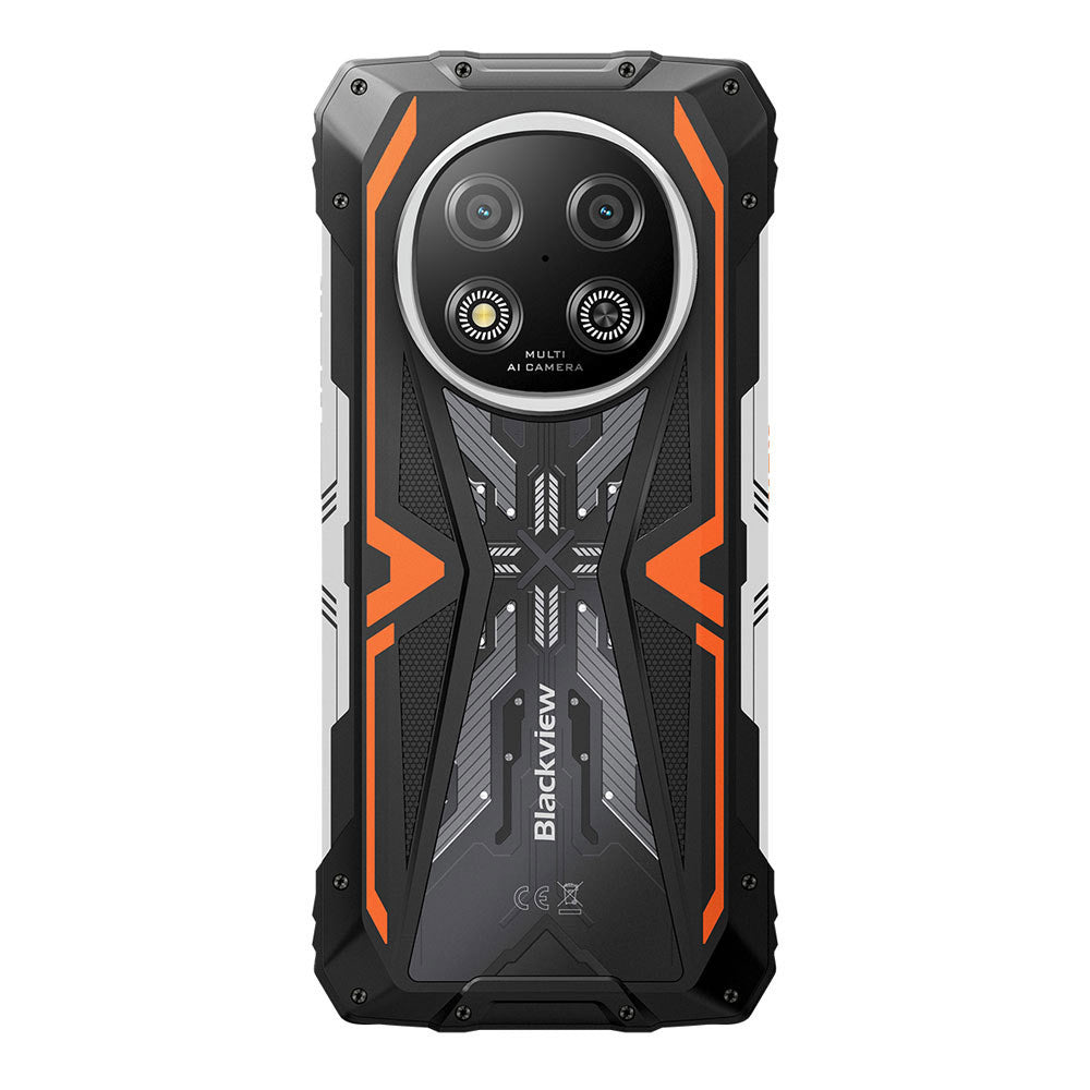 Blackview Rock 2 (NFC - 6.67'' - 256 GB, 12 GB RAM - 15000mAh) Orange