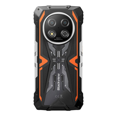Blackview Rock 2 (NFC - 6.67'' - 256 GB, 12 GB RAM - 15000mAh) Arancione