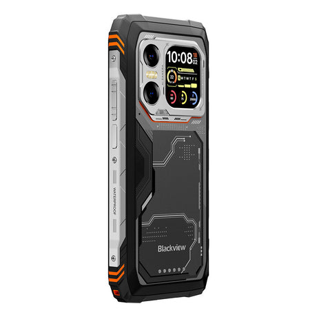 Blackview Xplore 1 Pro (NFC - Caméra à image thermique - 6.78'' - 256 Go, 12 Go RAM - 20000mAh) Orange
