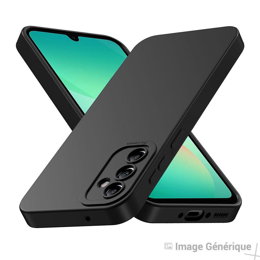 Silicone Case for Samsung Galaxy A26 5G (0.5 mm, Black) Bulk