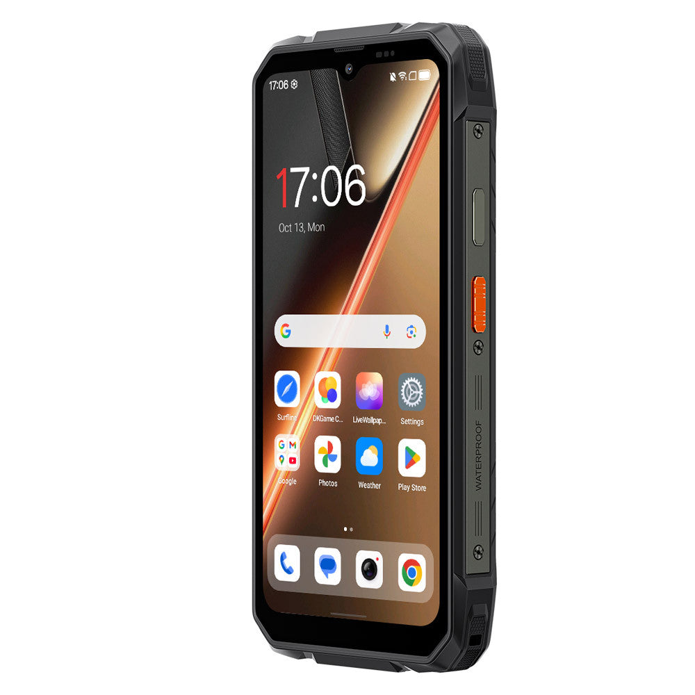 Blackview Rock 1 Pro (NFC - 6.56'' - 8 GB, 256 GB ROM - 15000 mAh) zwart