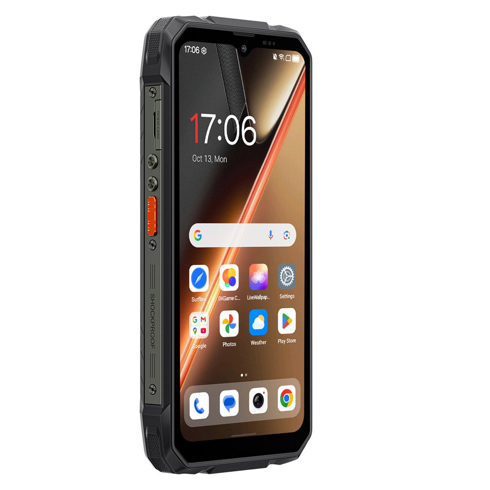 Blackview Rock 1 Pro (NFC - 6.56'' - 8 GB, 256 GB ROM - 15000 mAh) zwart
