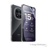 Coque Silicone Pour Xiaomi Redmi Note 15 Pro 5G (0.5mm, Transparent) - Compatible - Bulk