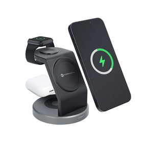 Forcell - Snelle inductielader (3-in-1, 15W, zwart) originele verpakking