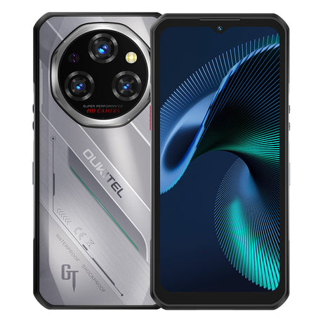 Oukitel WP62 5G (NFC - 6.6'' - 512 GB, 16 GB RAM - 11000 mAh) Plata