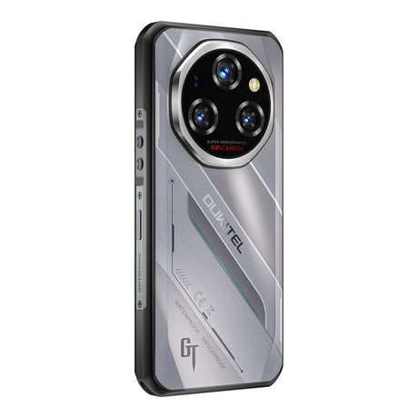 Oukitel WP62 5G (NFC - 6.6'' - 512 GB, 16 GB RAM - 11000 mAh) Plata