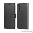Kunstleren bookcase voor Samsung Galaxy A17 (zwart) - compatibel - bulk