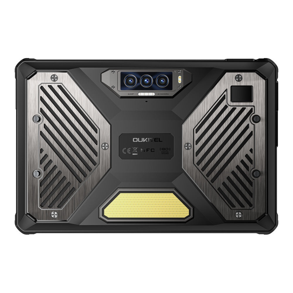 Oukitel RT10 Industry 5G( 11'' - 2D Barcode - 512 Go, 12 Go RAM - 25000mAh) Noir