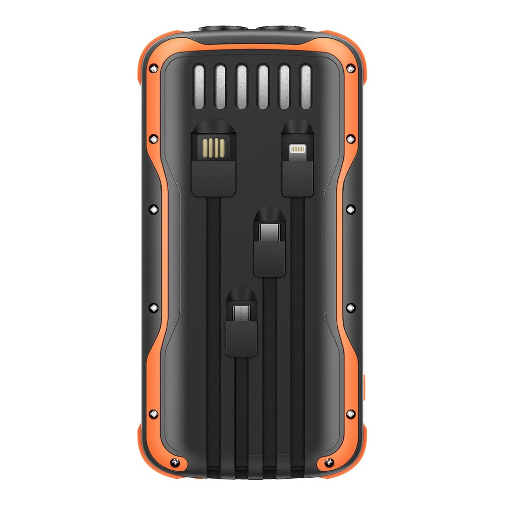 Blackview Terra 20 (Batterie externe - torche - multicables - 20000 mAh) Orange