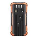 Blackview Terra 20 (Batterie externe - torche - multicables - 20000 mAh) Orange
