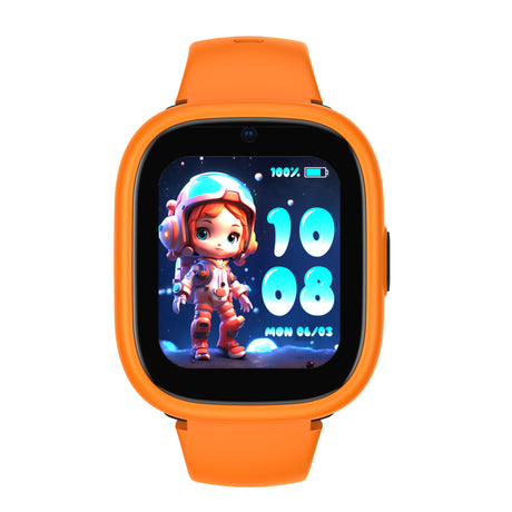 Lagenio K3 (Smartwatch für Kinder - 1.7'' - 4G-SIM-Unterstützung) Blau