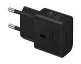 Samsung EP-T2510EBE - Adaptateur Secteur USB Type C (25W, Fast Charge, Noir) - Original, Bulk