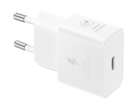 Samsung EP-T2510EWE - USB Type-C Mains Adapter (25W, Fast Charge, White) - Original, Bulk
