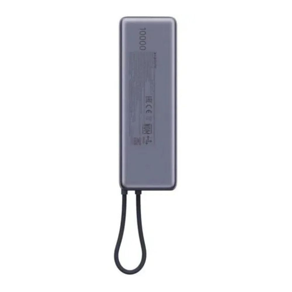 Xiaomi 165W Power Bank 10000 (Cable Intégré) Gris