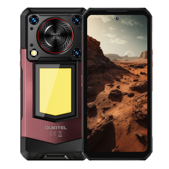 Oukitel WP56 (5G – 6,8" – NFC – 512 GB, 12 GB RAM – 16 000 mAh) Rot