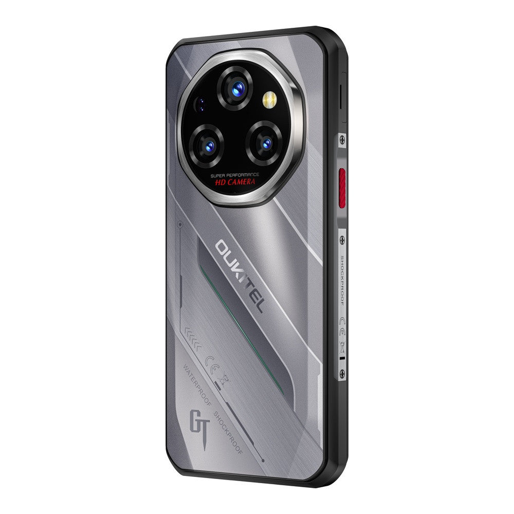 Oukitel WP62 5G (NFC - 6,6″ - 256 GB, 8 GB RAM - 11000 mAh) zilver