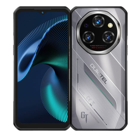 Oukitel WP62 5G (NFC - 6,6'' - 256 GB, 8 GB RAM - 11000 mAh) plata