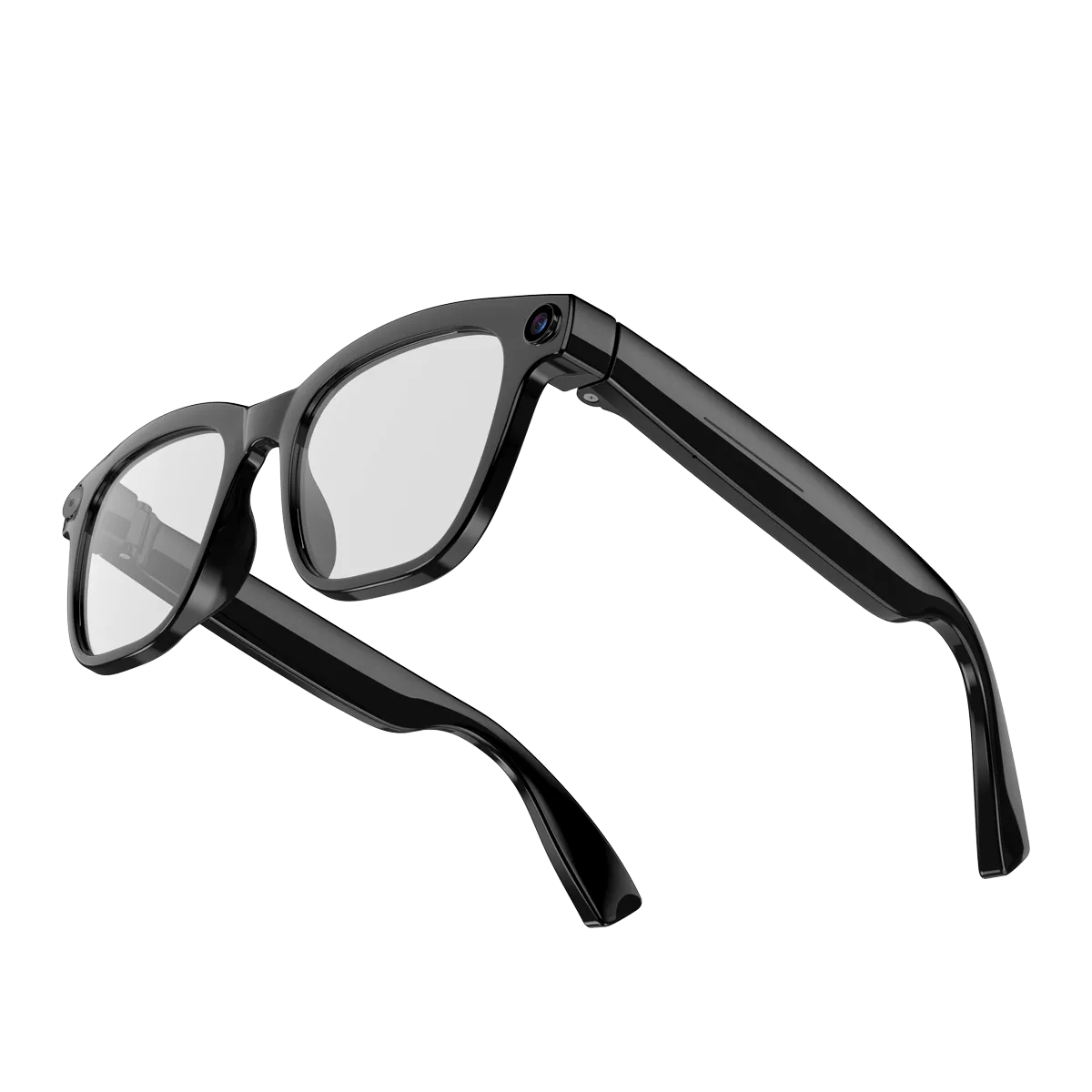 Blackview BV300 (Gafas con cámara - 8 MP - Asistente de voz con IA - BT - Wi-Fi - Fotocromáticas - IP54) Negro