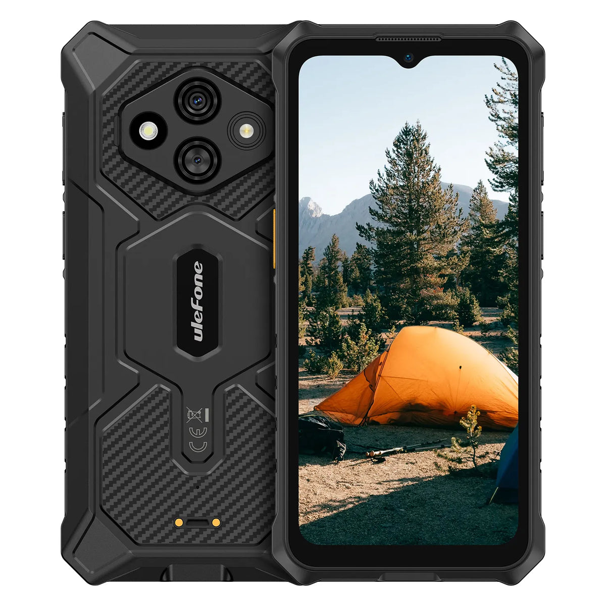 Ulefone RugKing 3 Pro (NFC - 6,56'' - 128 GB, 8 GB de RAM) negro